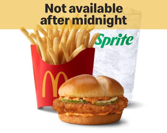 Spicy McCrispy Meal