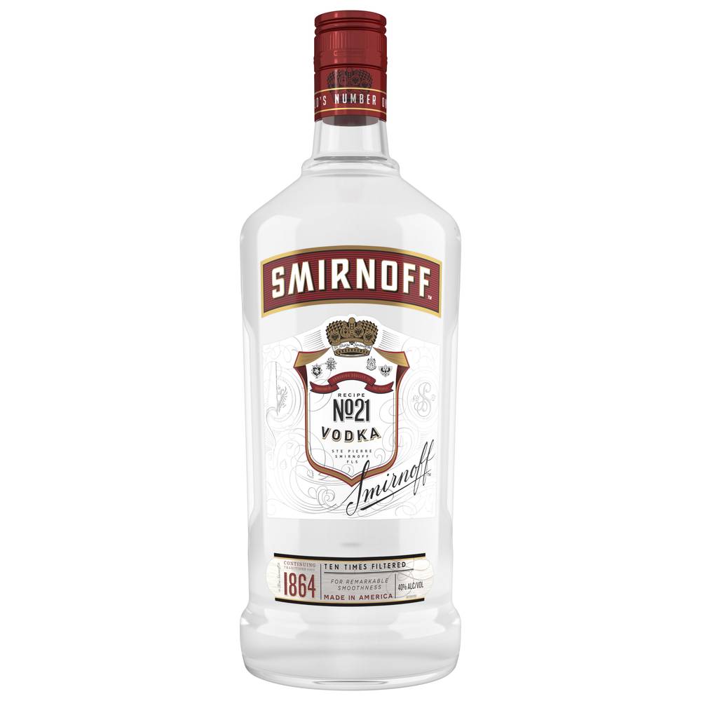 Smirnoff No 21 Vodka (1.75 L)