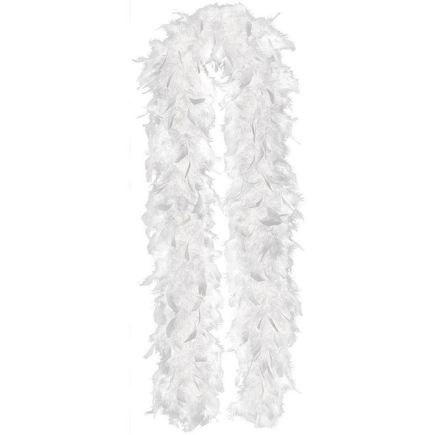 White Feather Boa