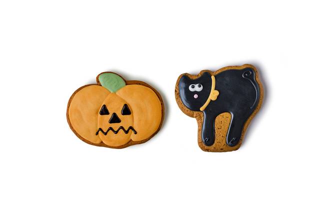 Halloween Gingerbread Biscuit