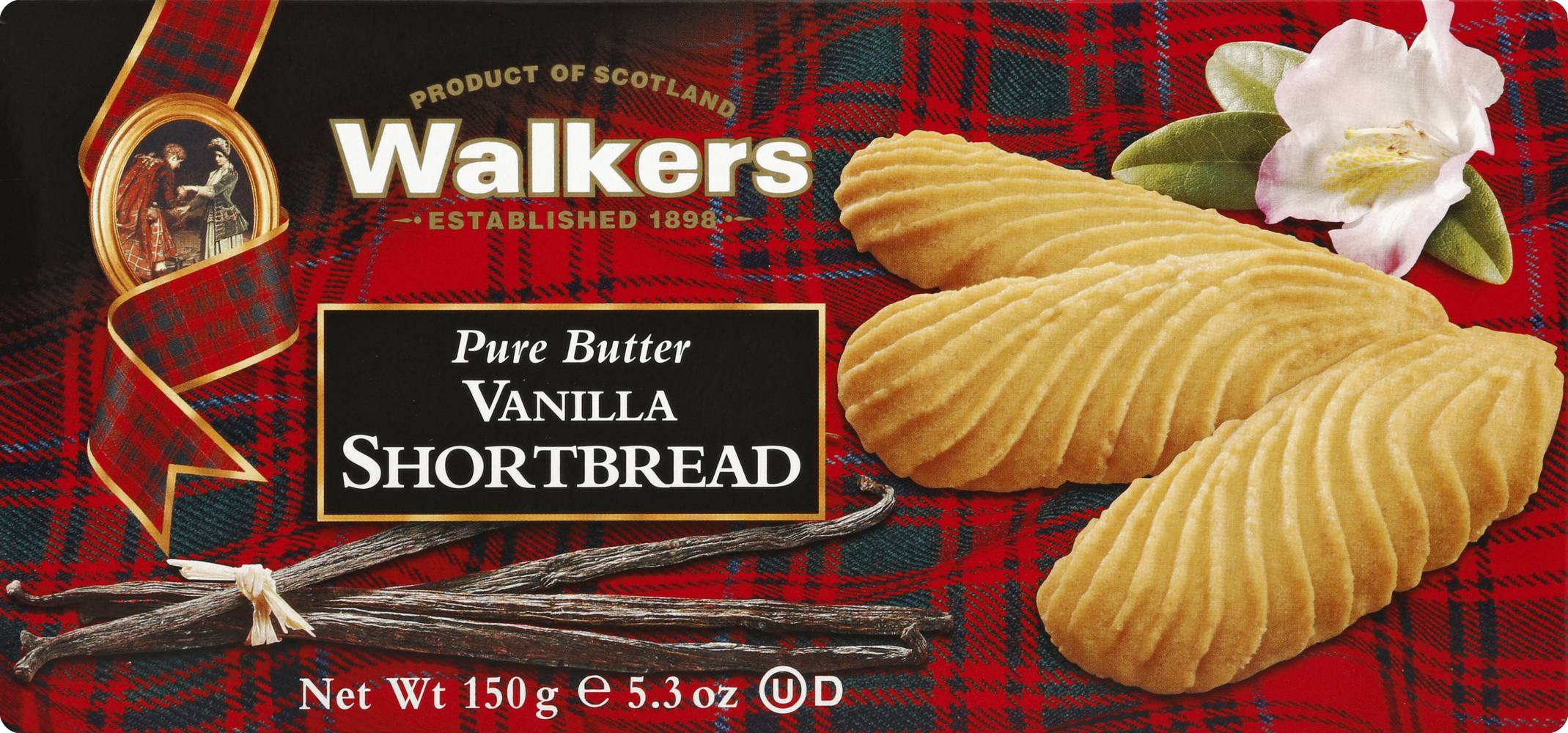 Walker's Pure Butter Vanilla Shortbread Cookies (5.3 oz)