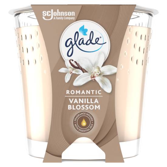 Glade Scented Candle Air Freshener Vanilla Blossom