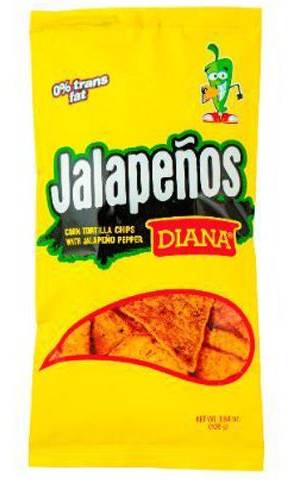 Diana Jalapenos Tortilla Chips 3.84oz