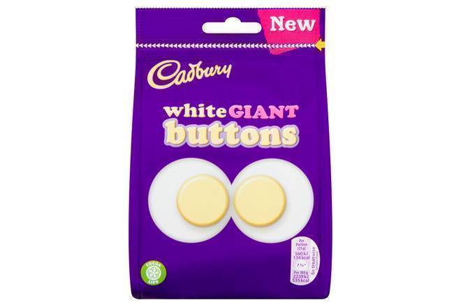 Cadbury White Buttons 110g
