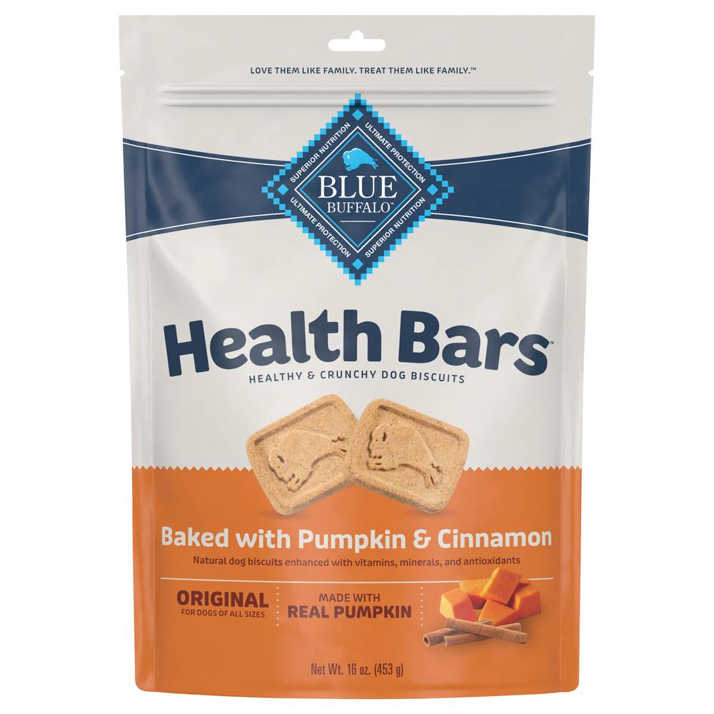 Blue Buffalo Original Pumpkin & Cinnamon Health Bars