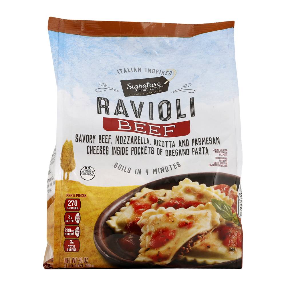 Signature Select Ravioli Beef (1.56 lbs)