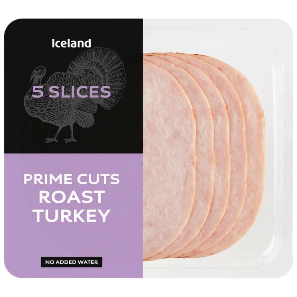 Iceland Slices Roast Turkey (5 pack)