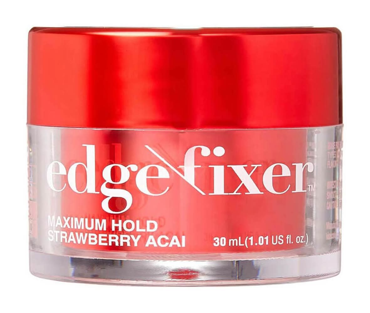 KISS 24 Hour Maximum Hold Edge Fixer, Strawberry Acai (1.01 fl oz)