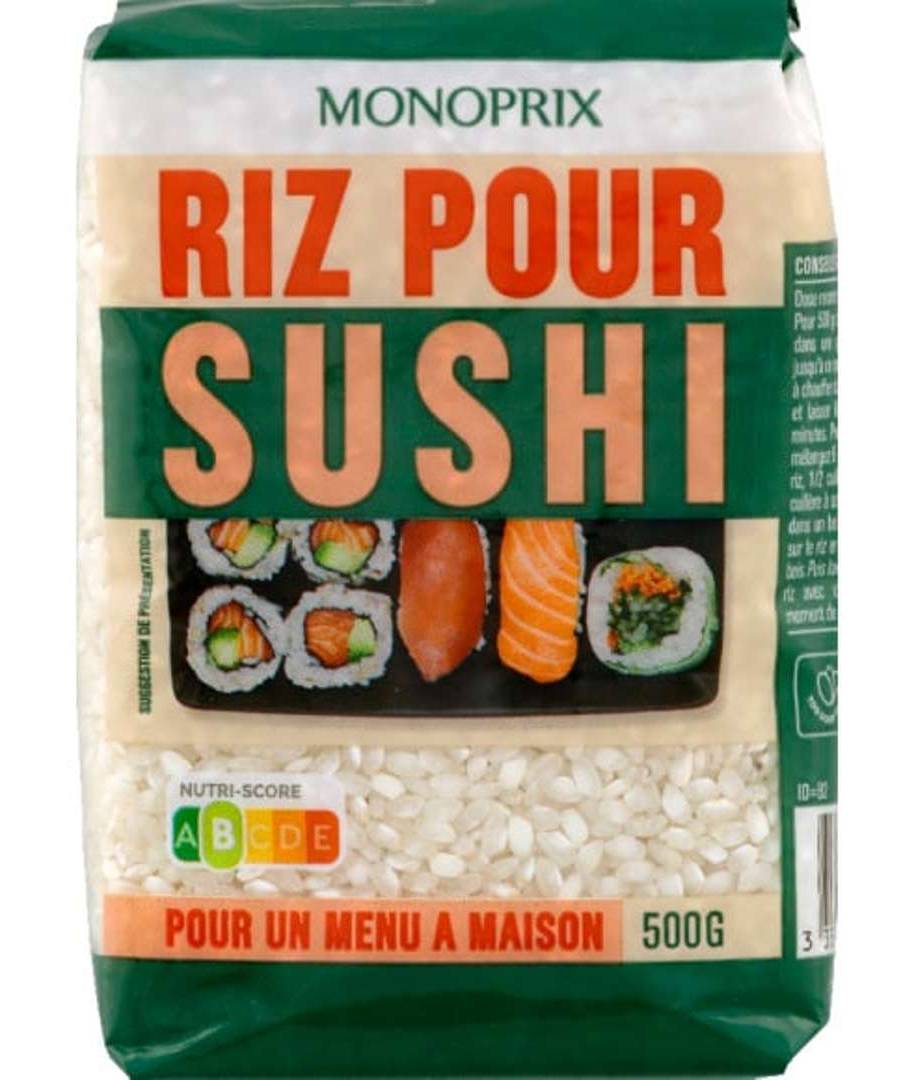 Monoprix - Riz pour sushi (500g)