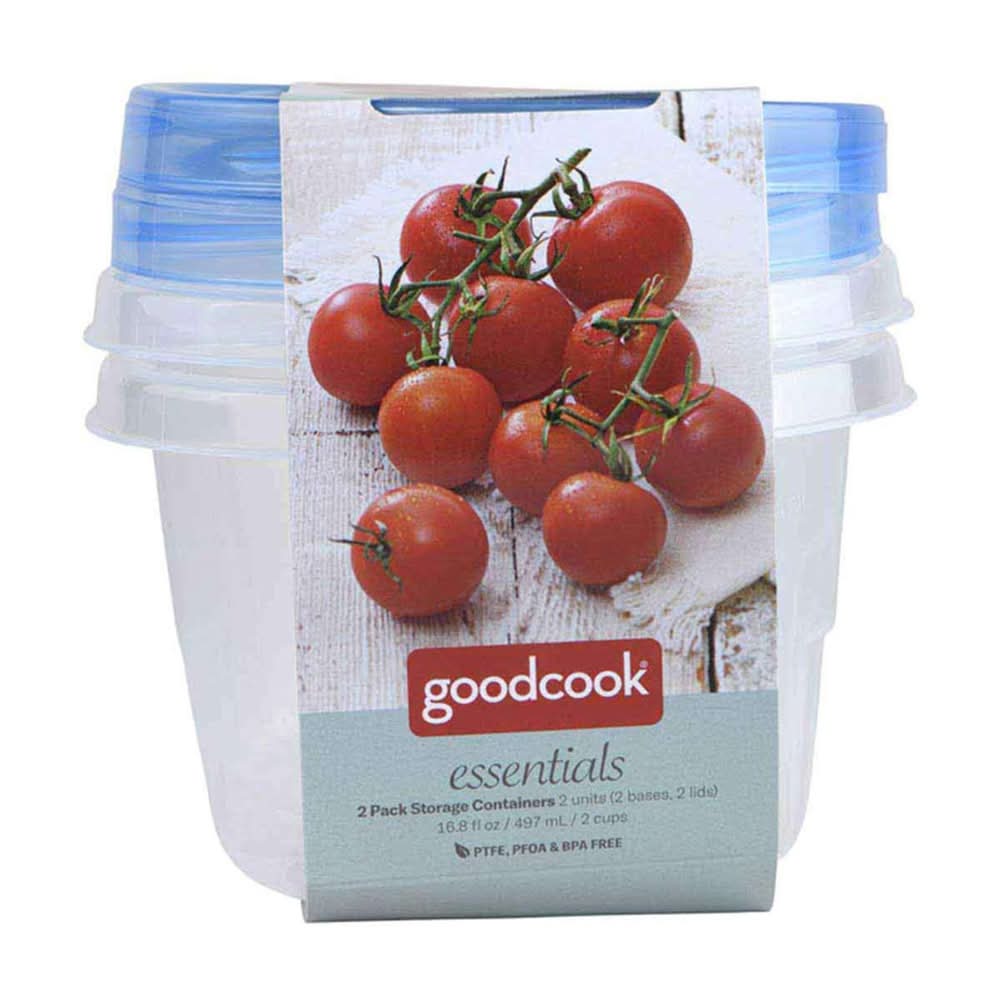 GoodCook Essentials Storage Containers 497 ml (2 ct)