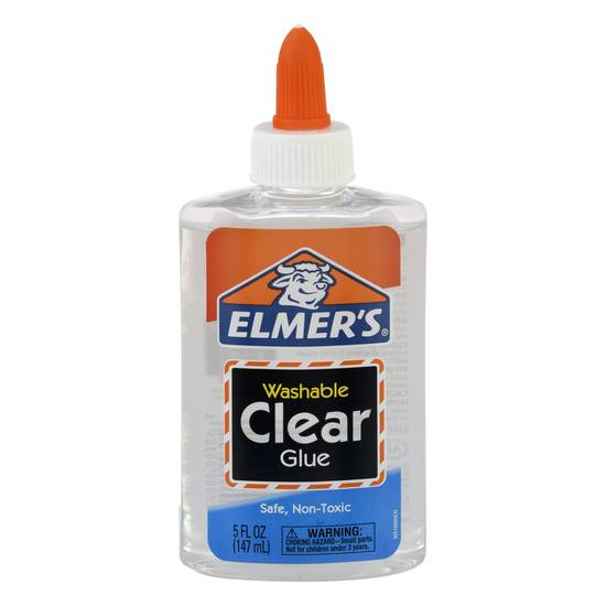 Elmer's Washable Safe Non-Toxic Clear Glue (5 fl oz)