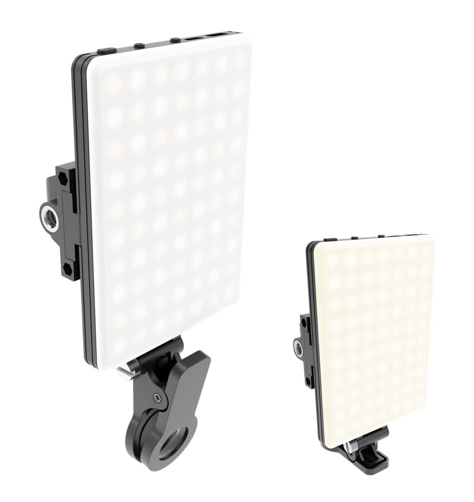 Utilitech Rechargeable Clip-on LED Light for Phone Tablet or Laptop-