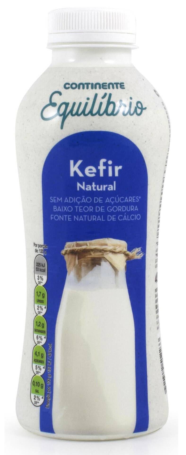 Iogurte Kefir Natural Continente Equilíbrio (emb. 480 gr)