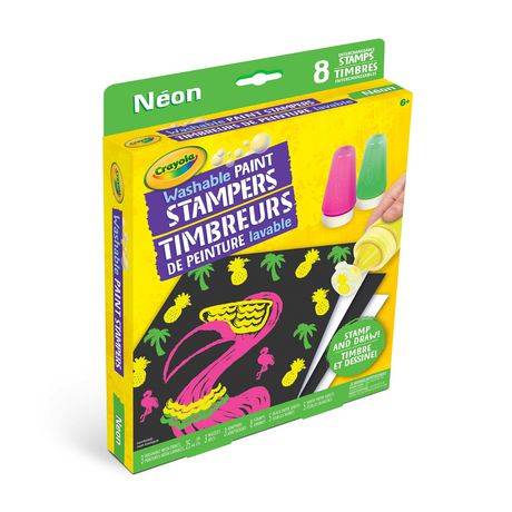 Crayola Washable Neon Paint Stampers (1 set)