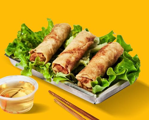 Nems aux crevettes x3 虾春卷 x3