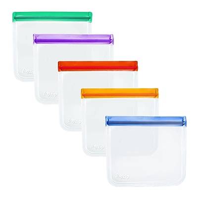 (re)zip Reusable Leak-Proof Food Storage Flat Sandwich Lunch Bag (5 ct)