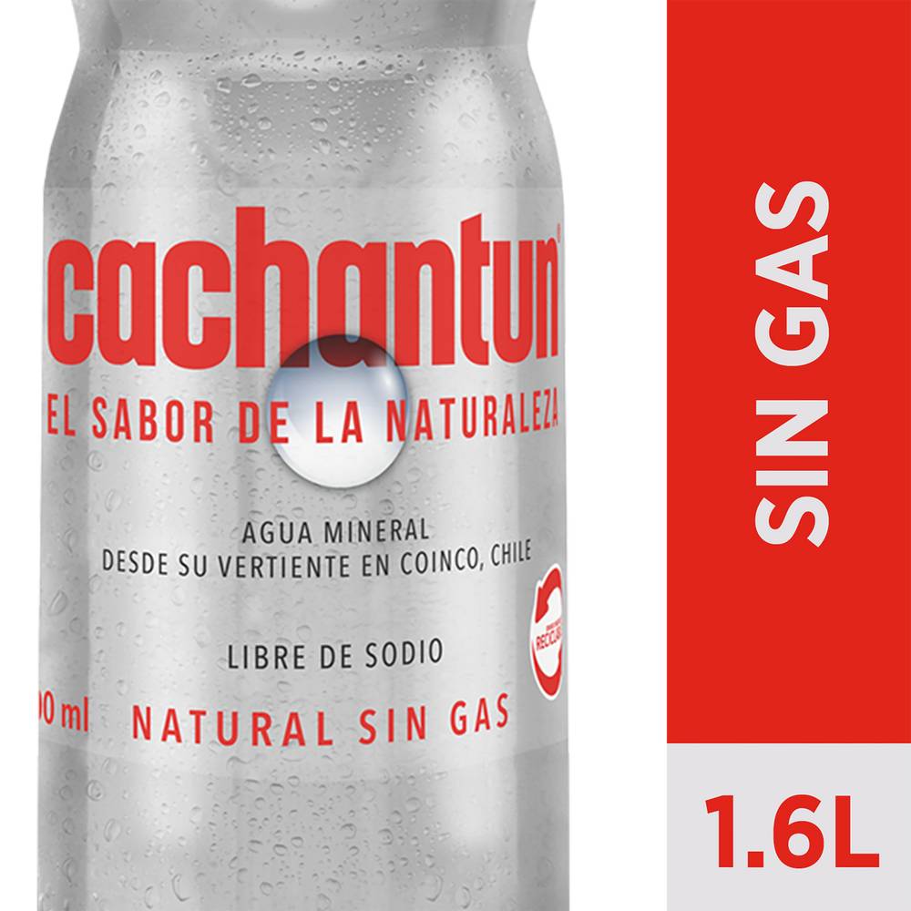 Cachantun · Agua mineral sin gas (1,6 L)