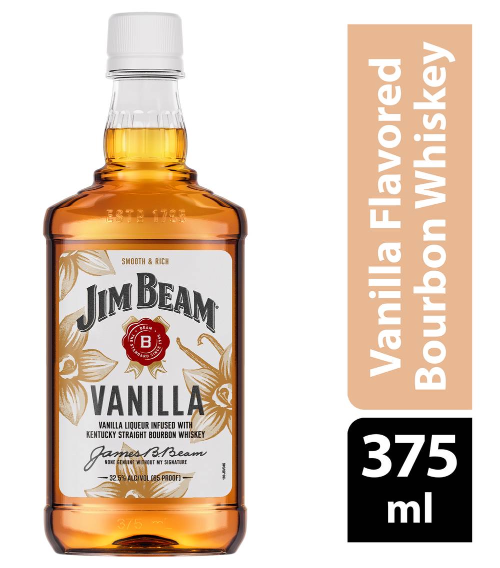 Jim Beam Vanilla Bourbon Whiskey (375 ml)