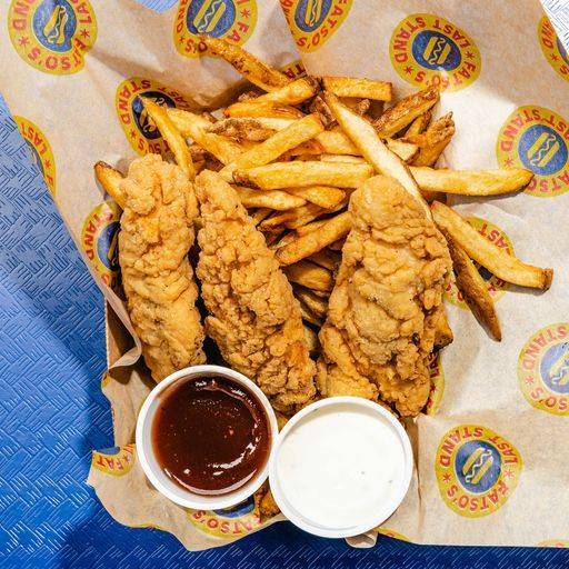 3 PIECE JUMBO CHICKEN TENDERS & FRIES