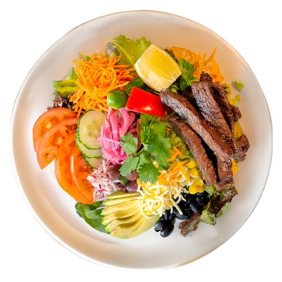 Salade 3 Amigos mex au steak / 3 Amigos mex salad with steak