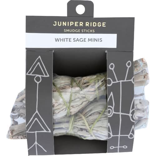 Juniper Ridge White Sage Mini Smudge Sticks 2 Pack