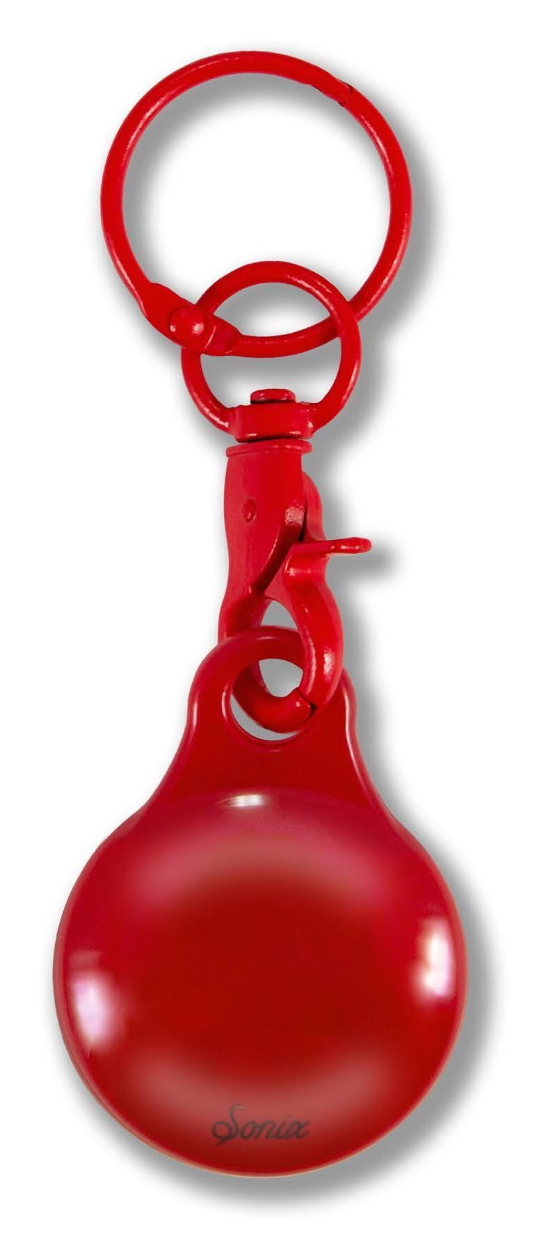 Sonix Apple Airtag Cover, Jelly Red