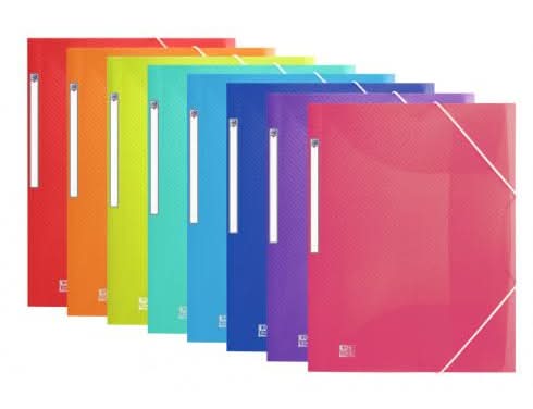 Capa com Elástico A4 (várias cores) Oxford