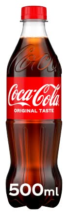 Coca-Cola Original Taste Soft Drink (500ml)