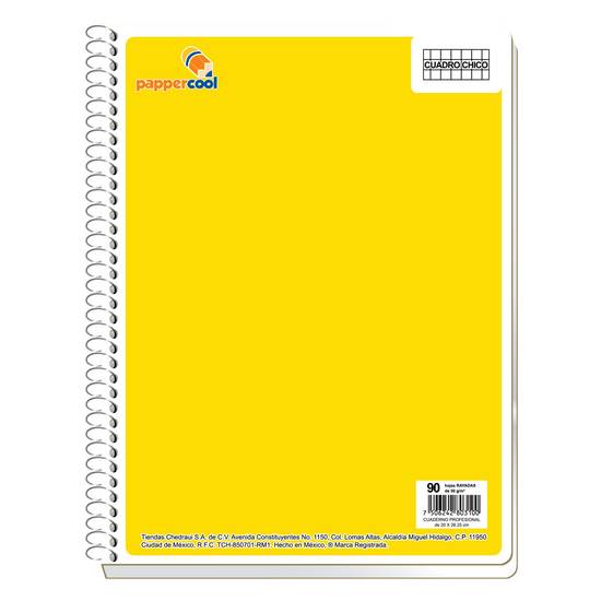 Papper Cool cuaderno profesional cuadro chico