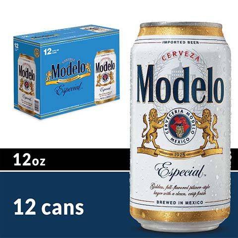 Modelo Especial Beer 12 Pack 12oz Can