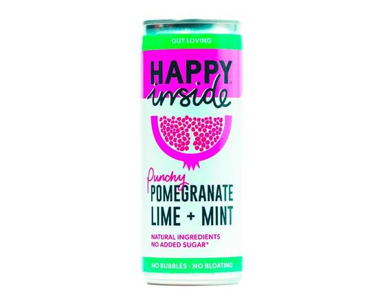 Happy Inside Pomegranate, Lime and Mint