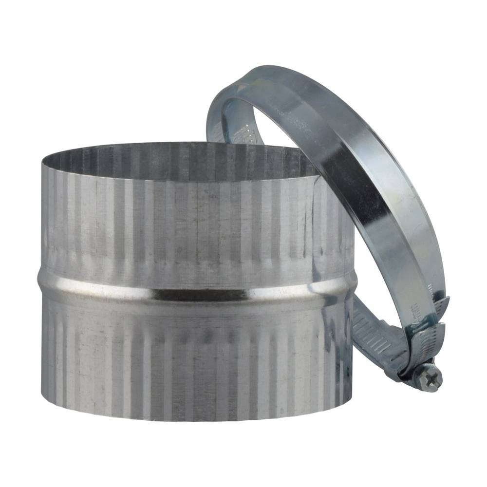 IMPERIAL 4-in Galvanized Steel Flexible Duct Connector | VTL0012