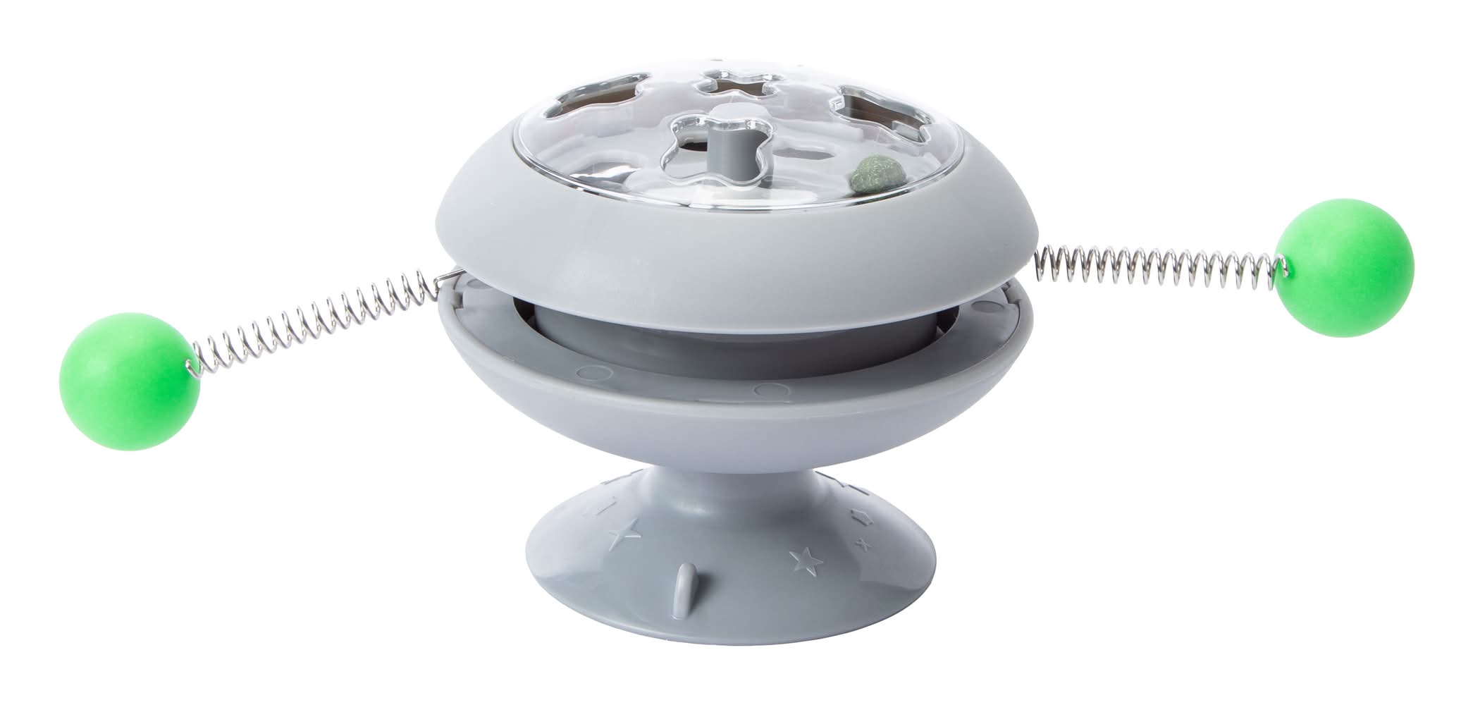 Spinning Cat Toy Gray