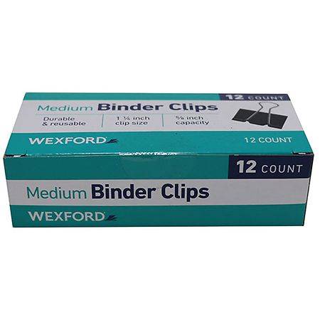 Wexford Medium Binder Clips
