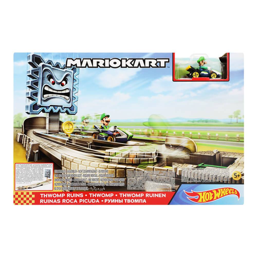 Mattel hot wheels pista de juguete mario kart surtido de némesis (780gr cm)