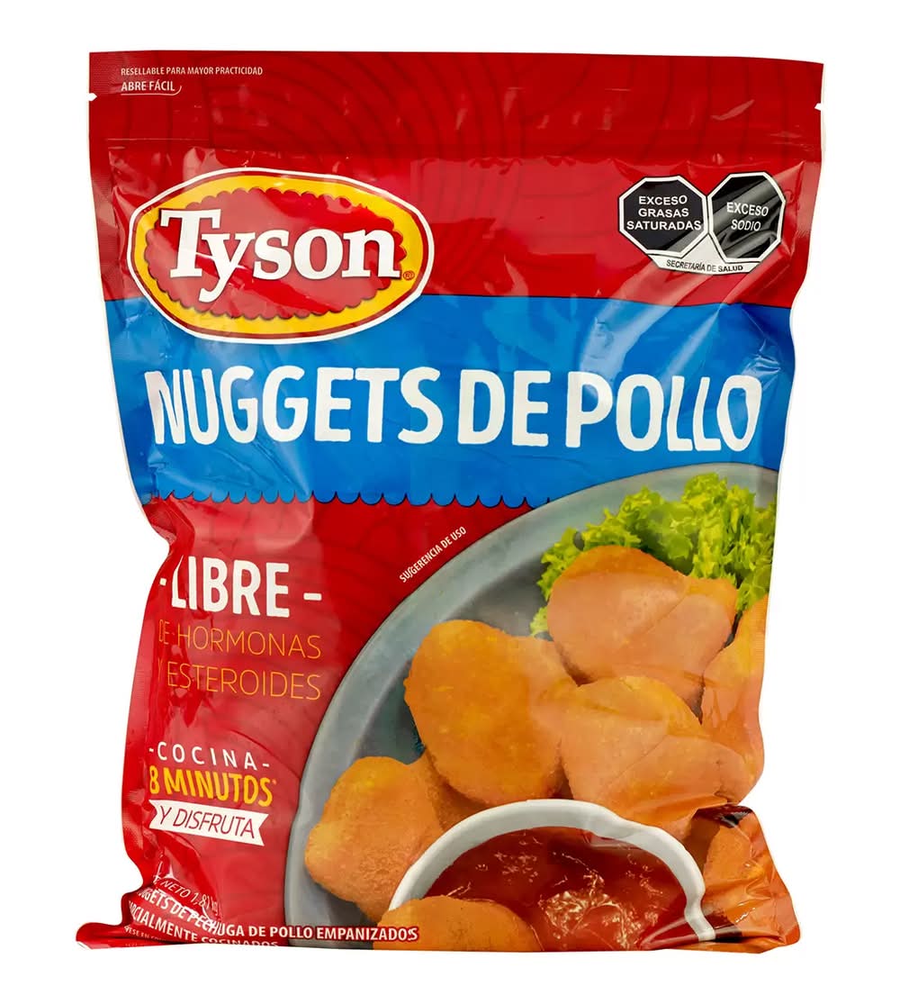 Tyson · Nuggets de pechuga de pollo empanizados (1,81 kg)