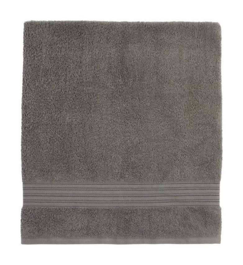 Comfort Bay Low Lint Bath Towel - Gray 1 Ct