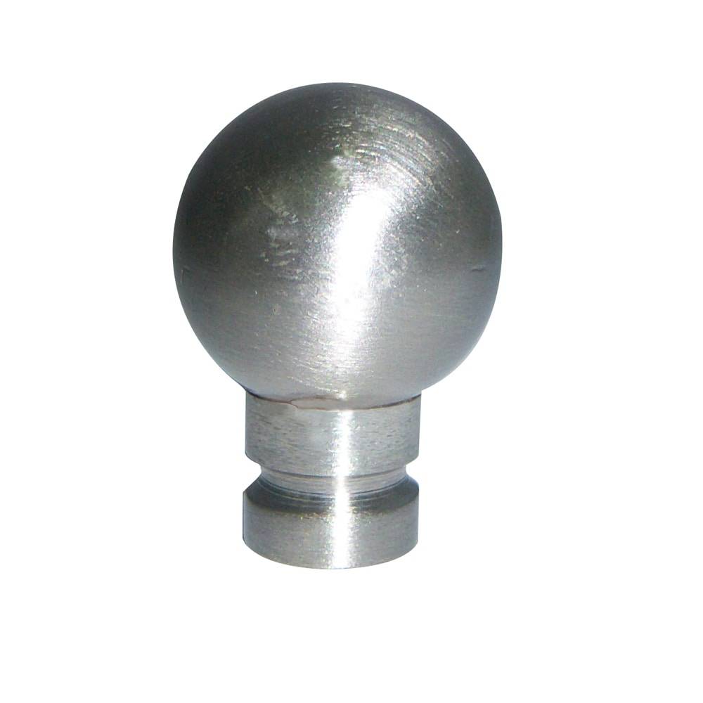 allen + roth 1.25-in L x 0.75-in Dia Traditional Steel Lamp Finial | LPF5BNK