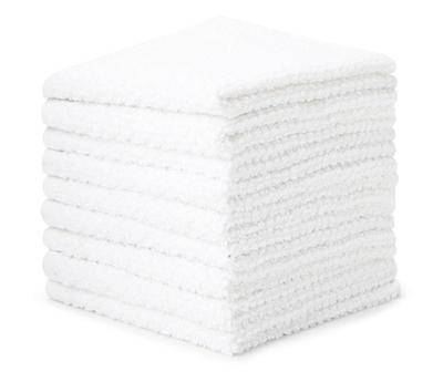 White Washcloths, 9-Pack