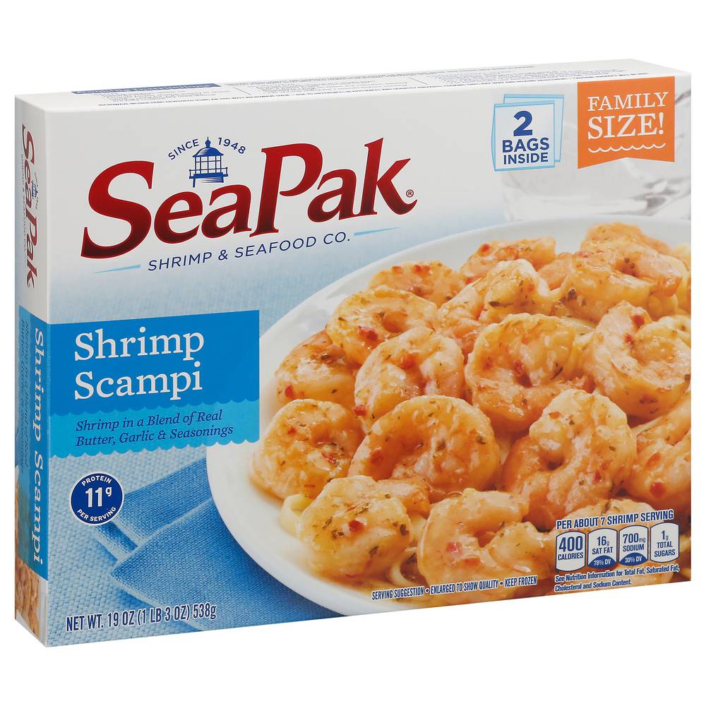 SeaPak Family Size Shrimp Scampi (1.19 lbs)