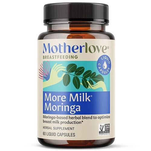 Motherlove More Milk Moringa Liquid Capsules - 60.0 ea
