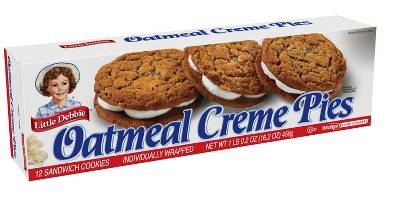 Little Debbie Oatmeal Creme Pies Sandwich Cookies (1.01 lbs, 12 ct)