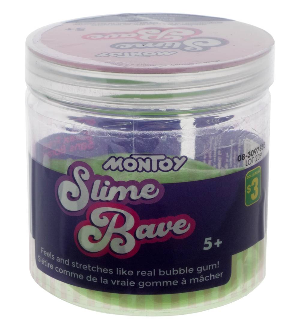 MONTOY Bubble Gum Slime Bave