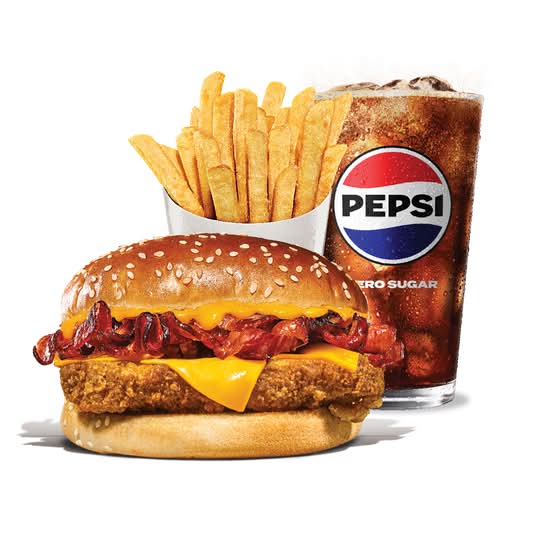 Mega Stacker Bacon Chicken Meal