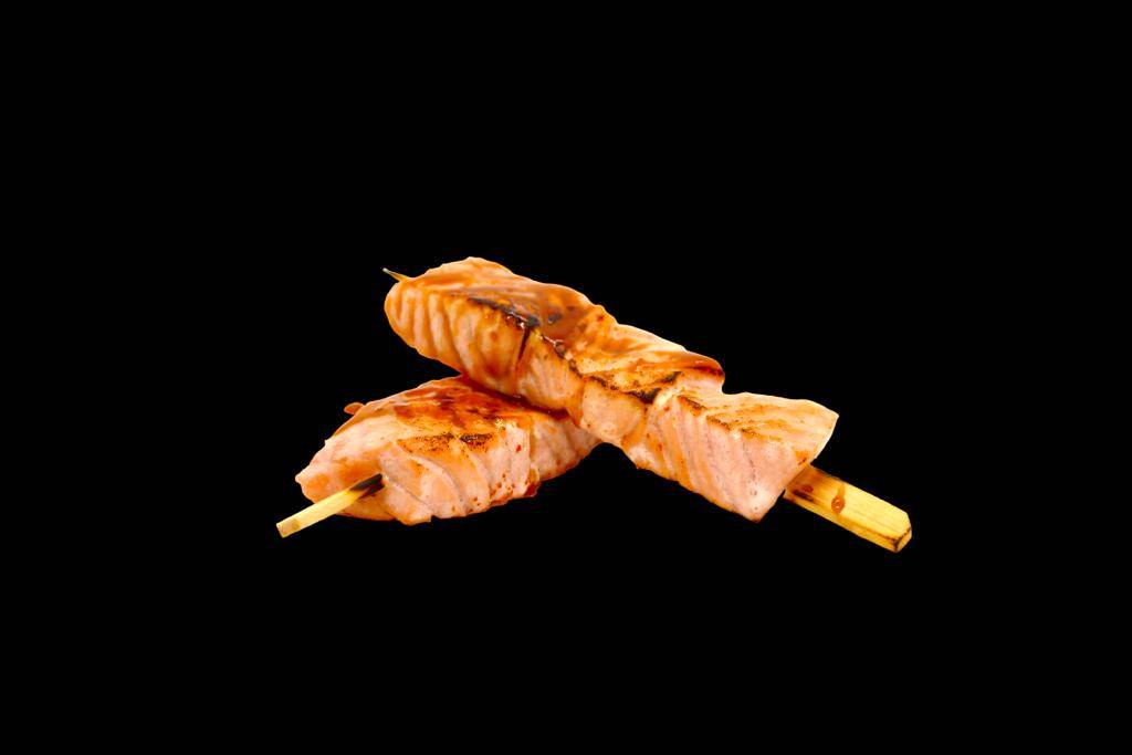 Brochette de saumon