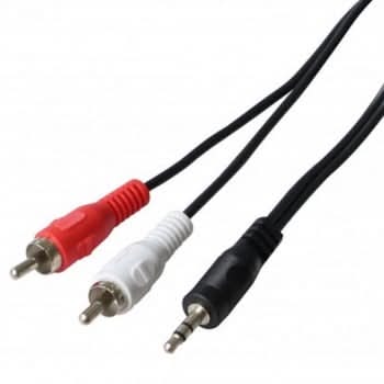 Cable Adaptador Poss PSAUD05 - Negro