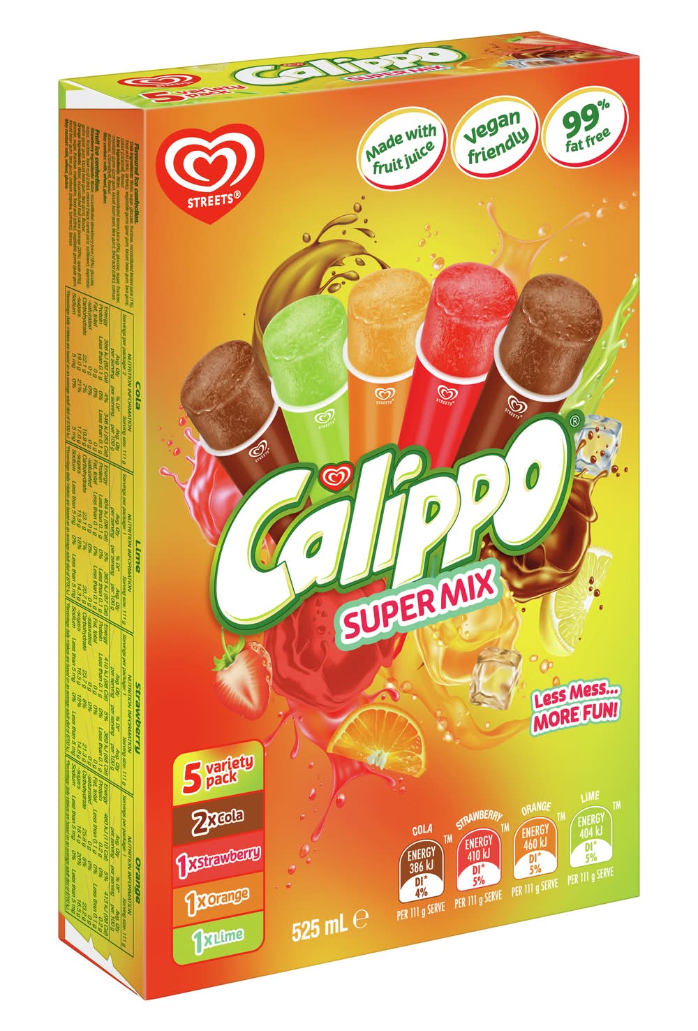 Calippo Super Mix Ice Confection Delivery Near Me | Order Online | Uber ...