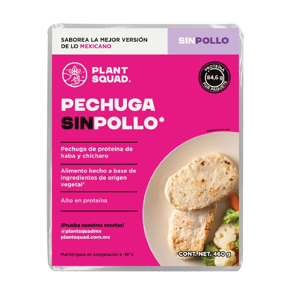 Plant Squad · Pechuga sin pollo (460 g)