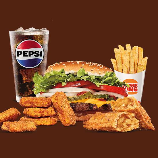 Combo Whopper + Pay de manzana o 6 Nuggets Gratis