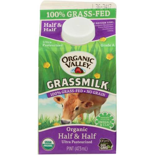 Organic Valley Organic Grassmilk Half & Half